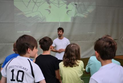 Faszination Parcour – Benni Grams am HGG