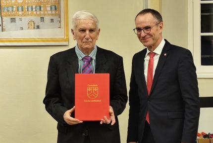 BZN-Urgestein Peter Maier Kirchentellinsfurter Ehrenbürger