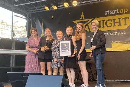 Unser HGG Startup „Blind Glases“ gewinnt den ersten Platz im Landesfinale des Gründerwettbewerbs „Young Talents BW“!