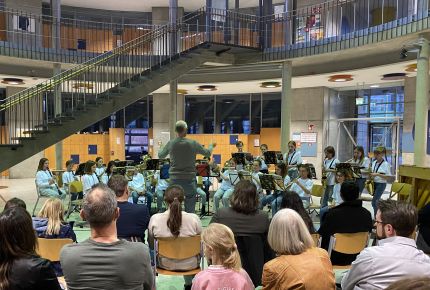 Gefeiertes 1. Vorspiel der Bläserklasse
