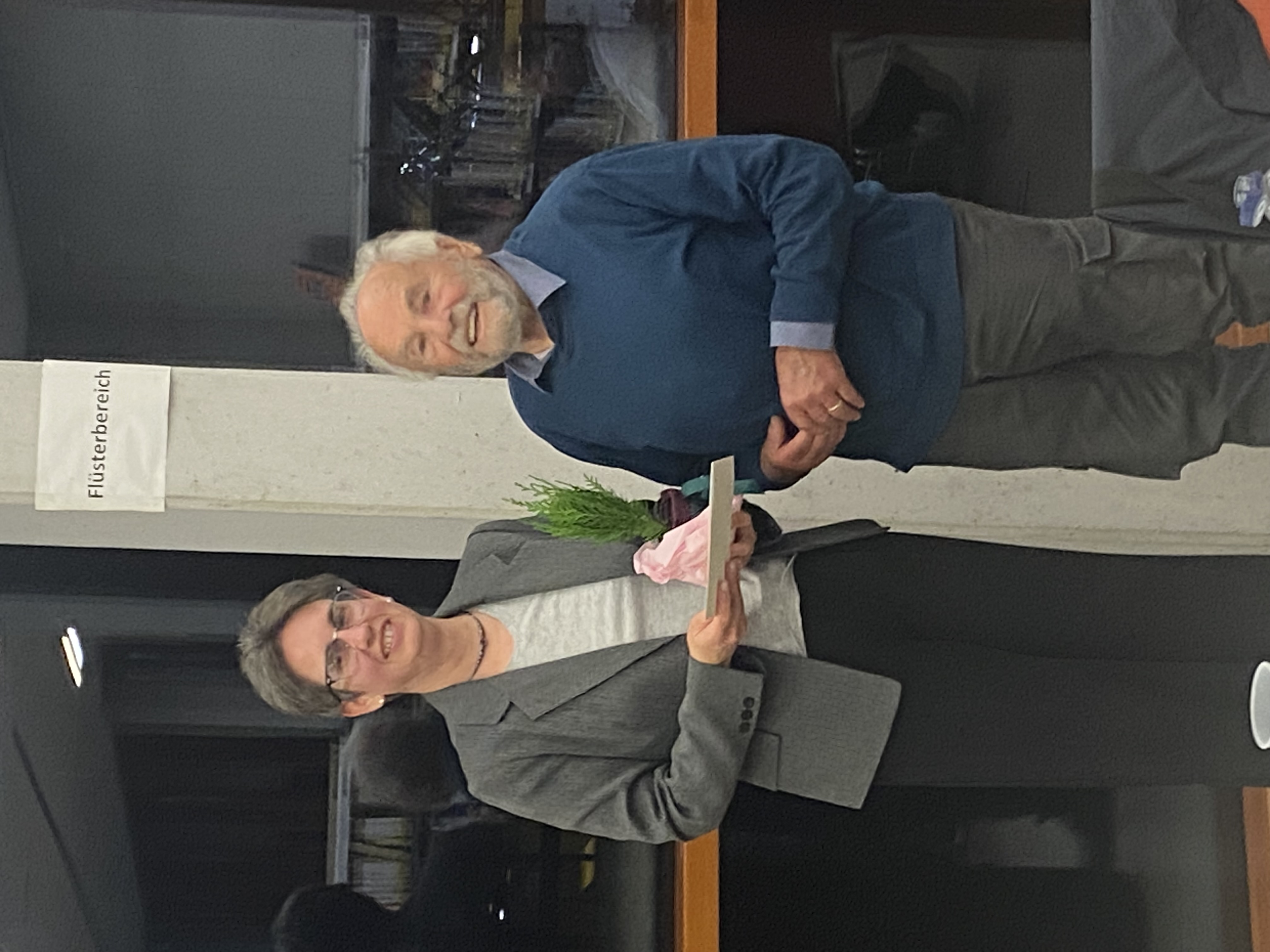 Ehrung von Helmut Beck für langjähriges ehrenamtliches Engagement